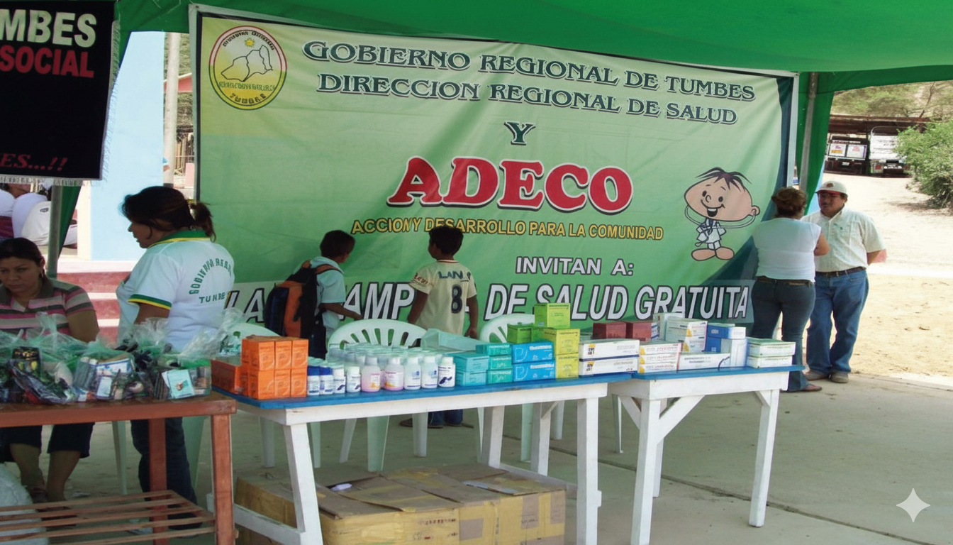 Personas ayudando en comunidad