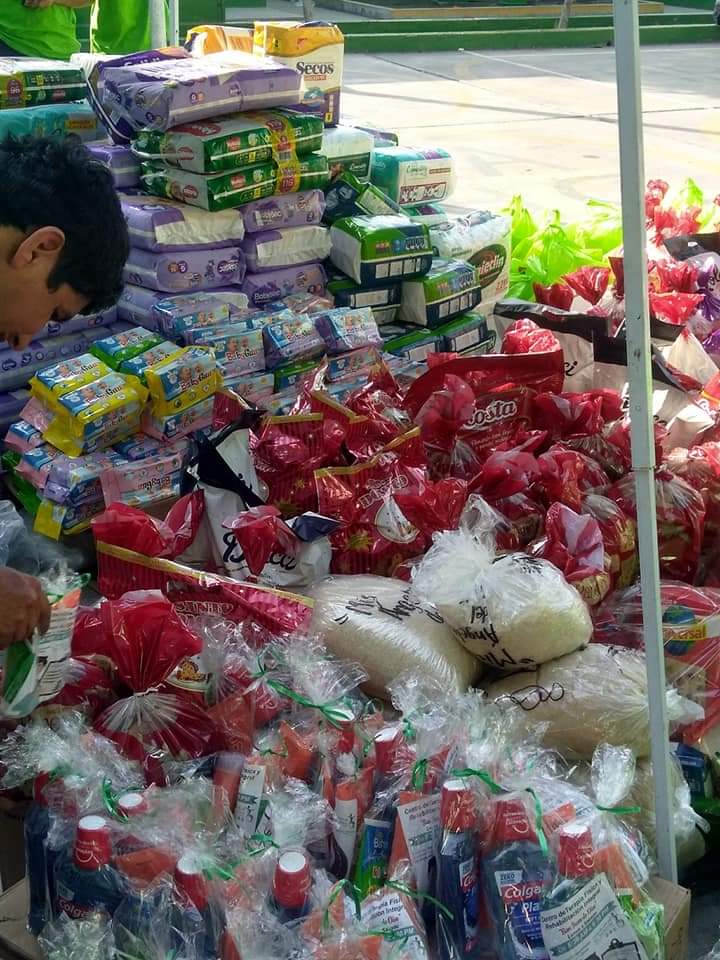 Distribución de alimentos y recursos